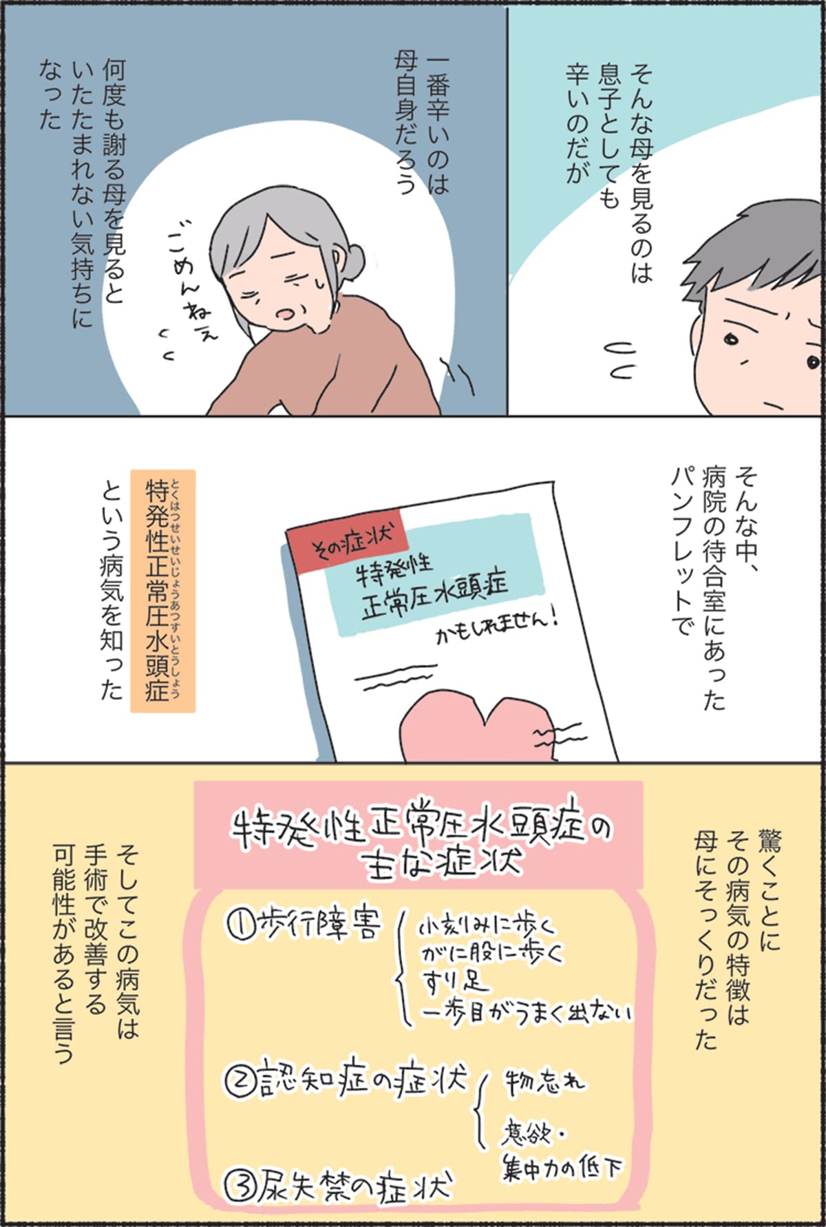 知ってほしい病気です 漫画2