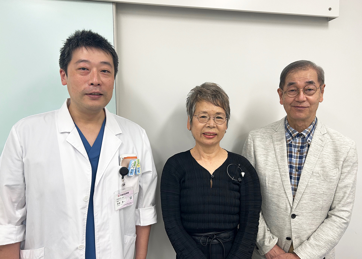 清井 治美さんと大阪回生病院 脳神経外科 宮﨑 晃一先生